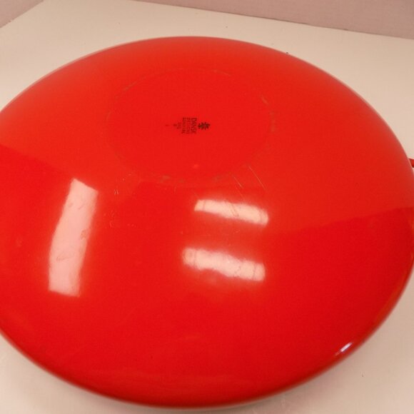 VTG Dansk IHQ Paella Pan 15" Enameled Steel Kobenstyle Quistgaard MCM Denmark - Picture 8 of 9